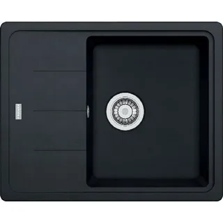 Franke BFG 611-62 links Einbau Fragranit onyx Handbetätigung 620 x 500 mm