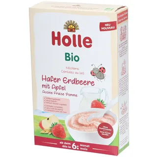 Holle Milchbrei Hafer Erdbeere mit Apfel 250 g