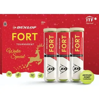 Dunlop Fort Tournament XMAS Aktion Dose 3x4er