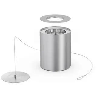 höfats Bio-Burner Ø 7,8 cm Edelstahl silber