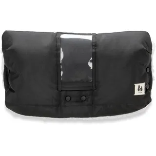 hauck Kinderwagen Handmuff / Handwärmer mit Handytasche - (Schwarz)