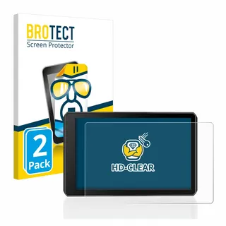 BROTECT Schutzfolie für Garmin zumo XT2 | 2 Stück Transparenter Displayschutz Made in Germany Klare Displayschutz-Folie Clear Einfache Montage Case-Friendly