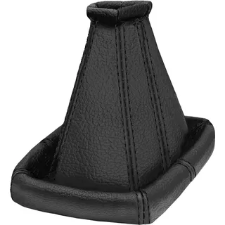 Schaltsack für Ford Mondeo MK3 (bis 2003) - Bj. 2000-2003 - aus echtem Leder - Schwarz - Schaltmanschette - Manschette für Gangschaltung - Schalthebelmanschette für Schaltgetriebe - Echtleder A0011