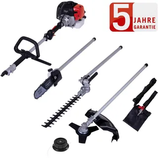 Scheppach 4in1 Benzin Multigartengerät MT33P Multifunktionsgerät | 1,22PS