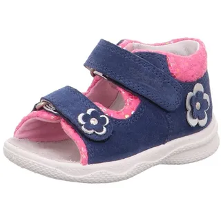Baby Mädchen Polly Sandalen, (BLAU/ROSA 81), 20 EU