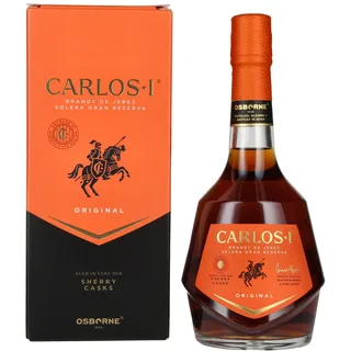 brandy carlos i Solera Gran Reserva 40 % vol 0,7 l Geschenkbox