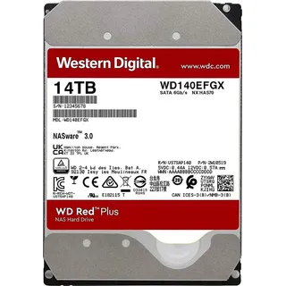 Red Plus NAS 14 TB WD140EFGX