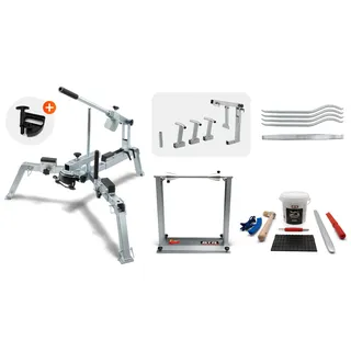 BTR Reifenmontiergerät EVO3® Ultra-Set Schwarz Paste (1 kg) Mit erhöhten Standfüßen (verstellbar) Ohne Erweiterung Ohne Schutz