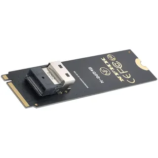 NFHK NGFF M-Key NVME auf U.2 U2 Kit SFF-8639 auf SFF-8654 Slimline SAS PCIe SSD Adapter für Mainboard