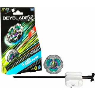 Beyblade X Lance Knight 4-80HN Starter Pack Kreisel + Starter, Abwehr-Typ 8+