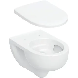 Geberit Renova Wand-WC mit WC-Sitz Weiß