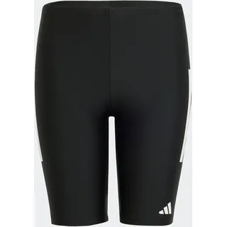adidas 3-Streifen Kids Jammer-Badehose Black / White 176    