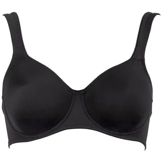 Rosa Faia Bügel-BH »Twin« mit Bügel, verstellbare Träger, schlicht, atmungsaktiv schwarz