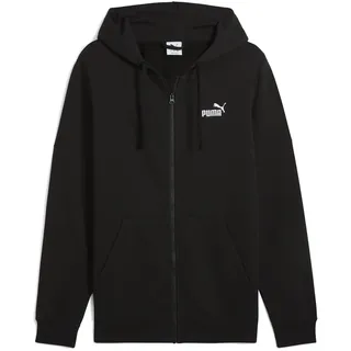 Puma Essentials No. 1 Logo Full-Zip Hoodie FL PUMA black