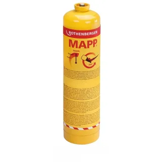 3x ROTHENBERGER MAPP Gas HPC - Für SUPER FIRE HOTBOX 3 / 4 - Kartusche 788 ml