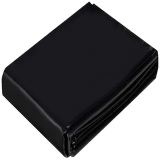 Große schwarze Teichfolie für Garten, Pool, Fischteich, Wasserfall, 3,5 x 3,5 m, langlebige Teichfolie für Wasserspiele