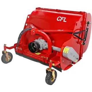 Mulcher für Traktor mit Fangsack GeoTech Pro CFL160 - Wiesenmulcher - Mittlere Reihe