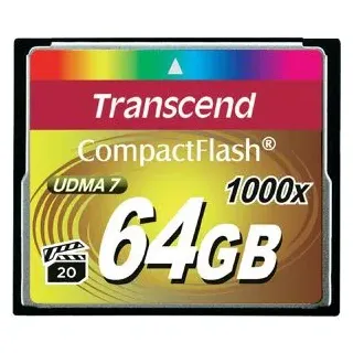 Transcend CF-Karte Ultimate 1000x CompactFlash Speicherkarte,