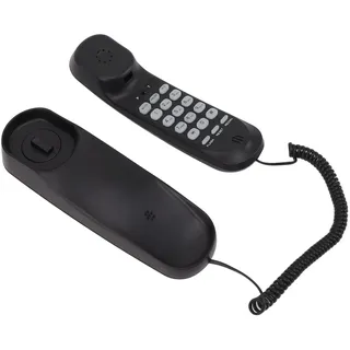 Schnurgebundenes Heimtelefon, Retro-Wandtelefone für Festnetz, Analoges Tischtelefon mit Vintage-Wandtelefondesign, Telefon Im Alten Stil mit Anrufweiterleitung, Wählverlauf für