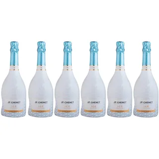 JP Chenet - Ice Edition Weiß Schaumwein Halbtrocken, Wein aus Frankreich (6 x 0, 75 L)