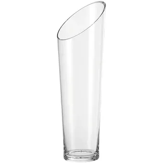 LEONARDO Bodenvase Dynamic (Packung, 1 St., Bodenvase), ideal für Blumen, Design Element, vielseitig einsetzbar weiß