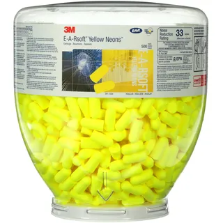 3M Gehörschutzstöpsel Ear Soft Yellow Neon Nachfülldispenser