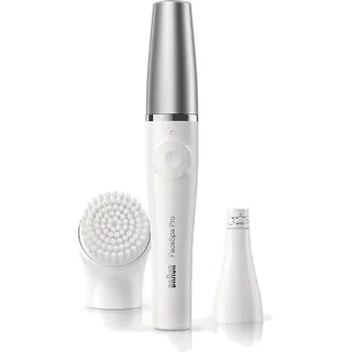 Braun FaceSpa Pro SE910 2-in-1 Beauty Gesicht weiß/silber