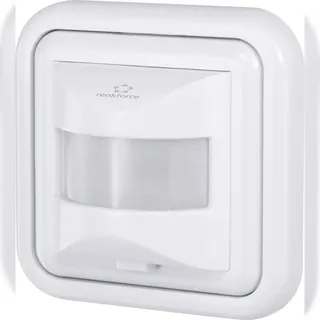 Renkforce 4016139070186 Unterputz PIR-Bewegungsmelder 160 Relais Weiß IP20