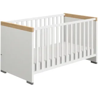 Paidi Babybett Kira 70 x 140 cm Dekor Weiß