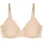 Bralette, bügellos, gepolstert, formend, für Damen, nude beige 85C