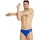 Herren Men s Swim Briefs Solid Royal-White 7