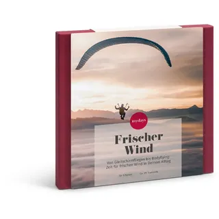 mydays Erlebnisgutschein Geschenkbox Frischer Wind, Dauer: