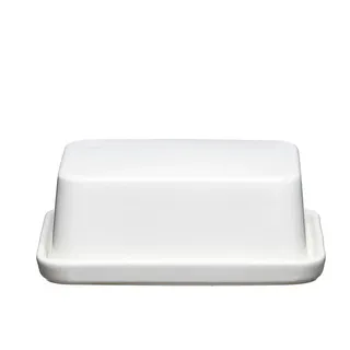 Ritzenhoff & Breker Butterdose Skagen 16 x 12 cm Porzellan Weiß