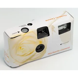 GBT Ringfoto Einwegkamera Rosen im Hochzeitsdesign