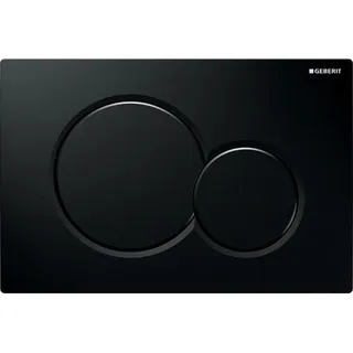 Geberit Sigma01 Betätigungsplatte schwarz