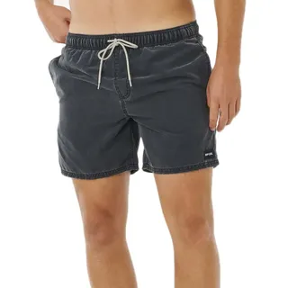 Rip Curl Offset Washed Volley Schwarz S