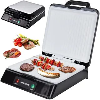 Kontaktgrill XXL  "Plovas"  Panini Maker  Elektrogrill  Keramik