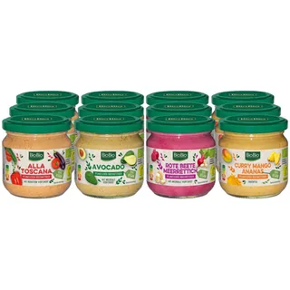 BioBio pflanzlicher Brotaufstrich versch. Sorten 180 g, 12er Pack