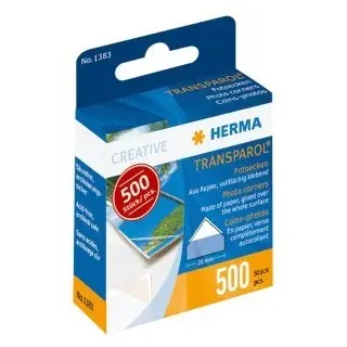 Herma 10 x Fotoecken Transparol Spenderpackung mit 500 Stück