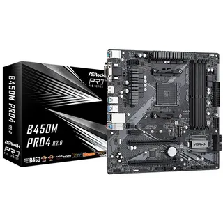 ASRock B450M Pro4 R2.0 (90-MXBEG0-A0UAYZ)