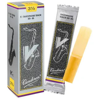 Vandoren V12 Tenorsaxophonblätter Stärke: 3,5 5er Pack