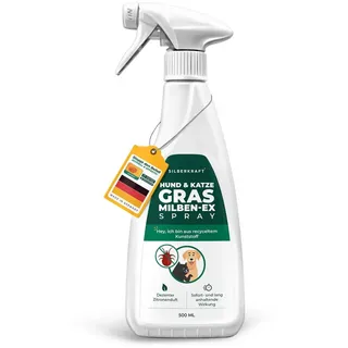 Silberkraft Grasmilben Ex Spray für Hunde & Katzen 500 ml