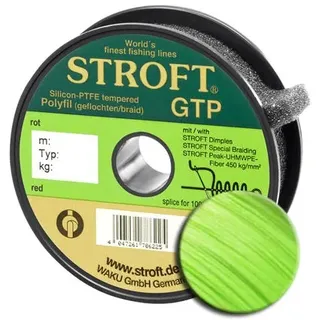 WAKU Schnur STROFT GTP Typ S Geflochtene 100m Gelbgrün S7-0,300mm-20kg