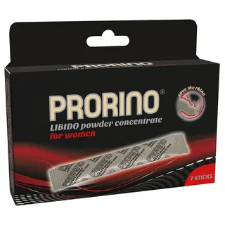 Pulver „Libido Powder“, 7 Sticks, schwarz