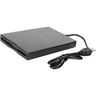 35-Zoll tragbarer USB externer Floppy-Disk-Leser für PC-Desktops aus Metall.