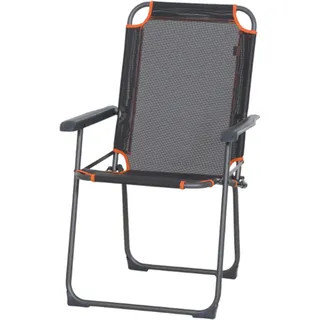 Siena Garden Campingstuhl Comfort Grau