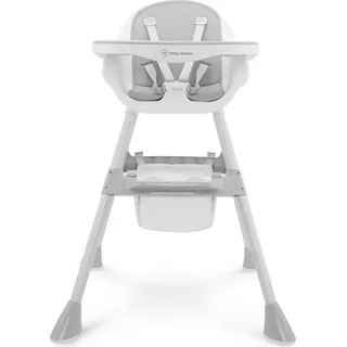Moby-System Magnolia 2in1 Kinderhochstuhl Grau - Grau