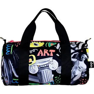 LOQI Classic Art Recycled Medium Weekender 15 cm Silber