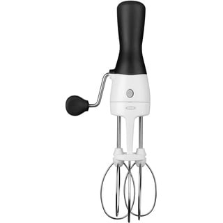 Oxo Good Grips Mechanischer Handmixer aus Edelstahl, Braun