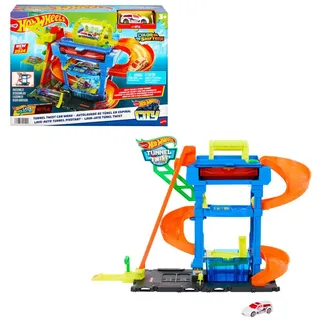 Mattel Hot Wheels City ECL Tunnel Twist Car Wash